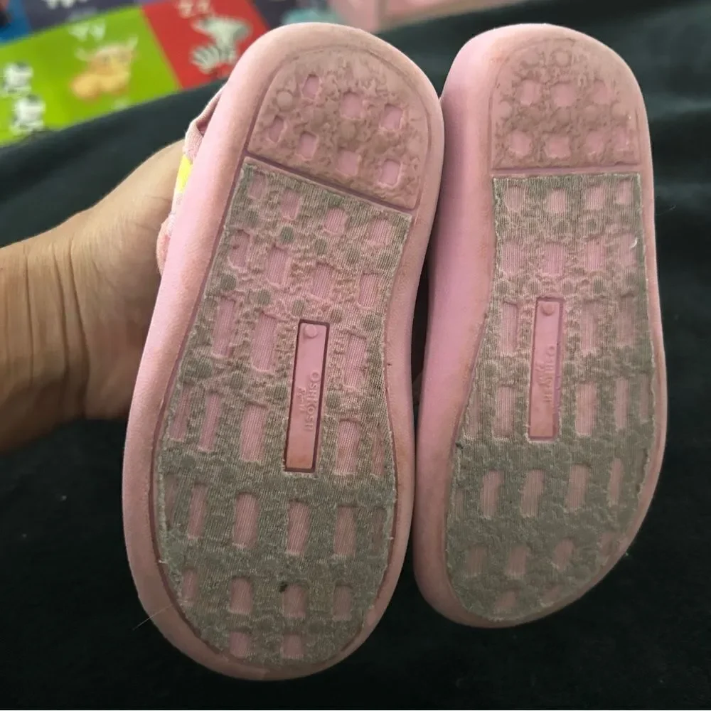 OSH KOSH pink tie dye sandals shoes kids 7